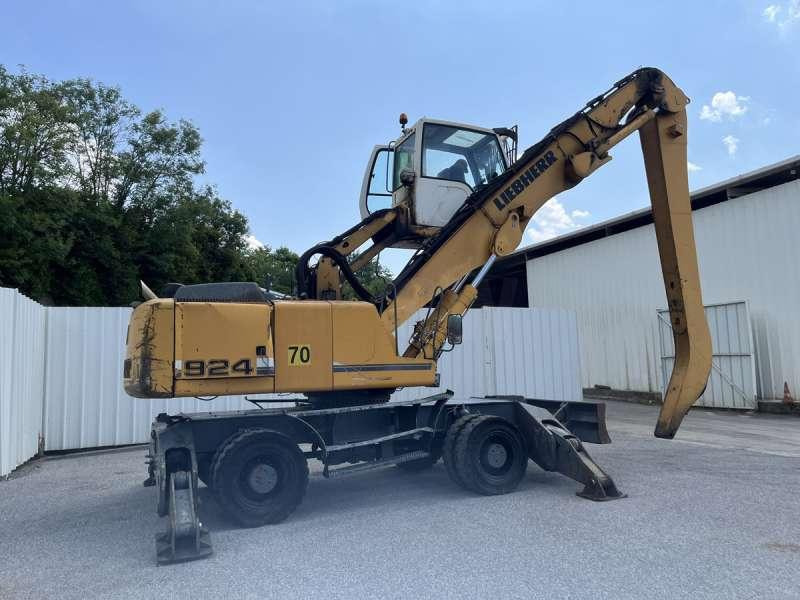 Liebherr A924C LITRONIC - 폐기물/ 산업 처리기 : 사진 2 Liebherr A924C LITRONIC - 폐기물/ 산업 처리기 : 사진 2