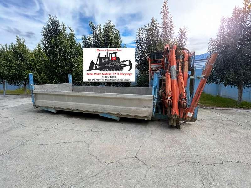 ROCHAT AVEC GRUE JOH. TIRRE EURO 170 - 롤오프 컨테이너 : 사진 2 ROCHAT AVEC GRUE JOH. TIRRE EURO 170 - 롤오프 컨테이너 : 사진 2