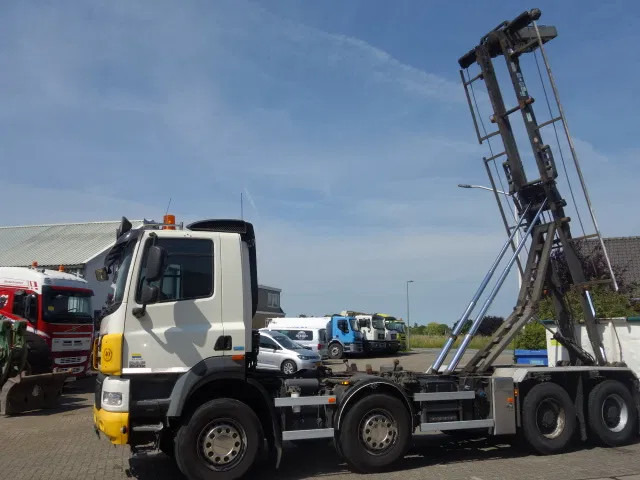 DAF CF 410 8X4 NCH CONTAINER SYSTEEM 32 TON 90 graden silo containers,25 CUB CONTAINER - 케이블 시스템 트럭 : 사진 4 DAF CF 410 8X4 NCH CONTAINER SYSTEEM 32 TON 90 graden silo containers,25 CUB CONTAINER - 케이블 시스템 트럭 : 사진 4