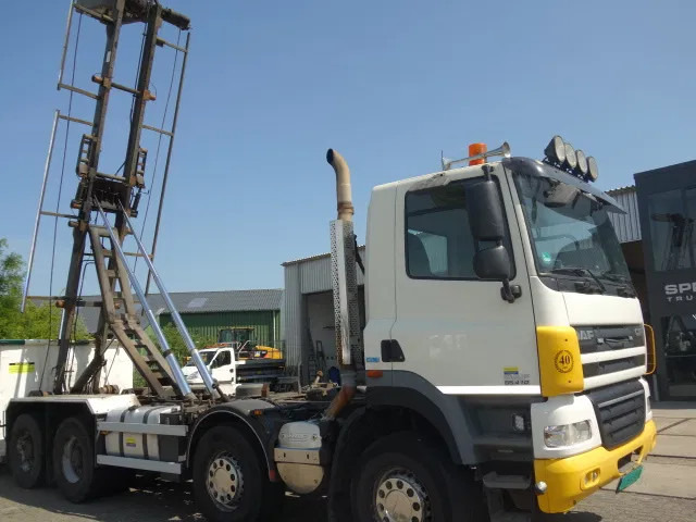 DAF CF 410 8X4 NCH CONTAINER SYSTEEM 32 TON 90 graden silo containers,25 CUB CONTAINER - 케이블 시스템 트럭 : 사진 5 DAF CF 410 8X4 NCH CONTAINER SYSTEEM 32 TON 90 graden silo containers,25 CUB CONTAINER - 케이블 시스템 트럭 : 사진 5