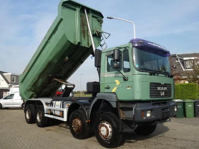 MAN 35.414 MEILLER 20cub steel kipper - 덤프트럭 : 사진 1 MAN 35.414 MEILLER 20cub steel kipper - 덤프트럭 : 사진 1