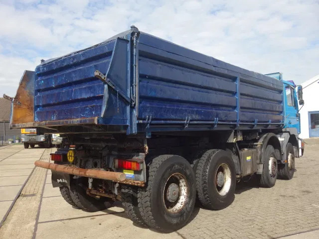 MAN 41-414 MEILLER KIPPER 8X4,MANUAL POMP - 덤프트럭 : 사진 4 MAN 41-414 MEILLER KIPPER 8X4,MANUAL POMP - 덤프트럭 : 사진 4