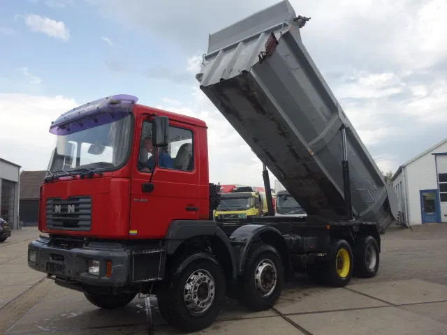 MAN FE 410 8x4 kipper,manual feulpomp,steel kipper - 덤프트럭 : 사진 1 MAN FE 410 8x4 kipper,manual feulpomp,steel kipper - 덤프트럭 : 사진 1