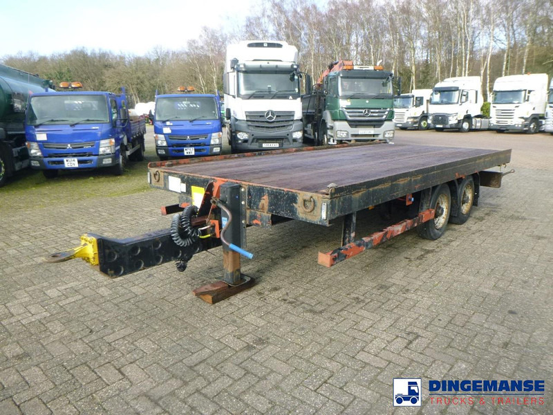 Adcliffe 2-axle drawbar platform trailer 7 t - 드롭사이드/ 플랫베드 트레일러 : 사진 1 Adcliffe 2-axle drawbar platform trailer 7 t - 드롭사이드/ 플랫베드 트레일러 : 사진 1