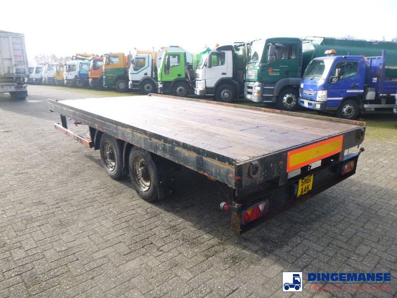 Adcliffe 2-axle drawbar platform trailer 7 t - 드롭사이드/ 플랫베드 트레일러 : 사진 3 Adcliffe 2-axle drawbar platform trailer 7 t - 드롭사이드/ 플랫베드 트레일러 : 사진 3