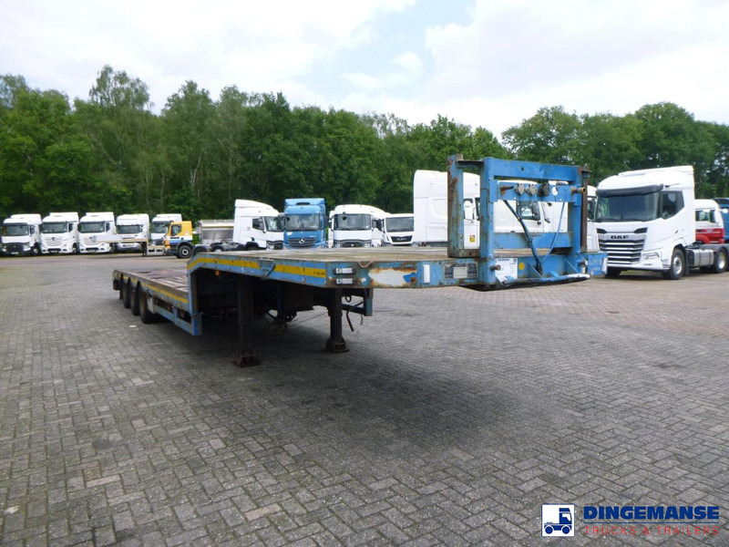 Broshuis 3-axle semi-lowbed trailer 45 t / extendable - 저하대 세미 트레일러 : 사진 2 Broshuis 3-axle semi-lowbed trailer 45 t / extendable - 저하대 세미 트레일러 : 사진 2