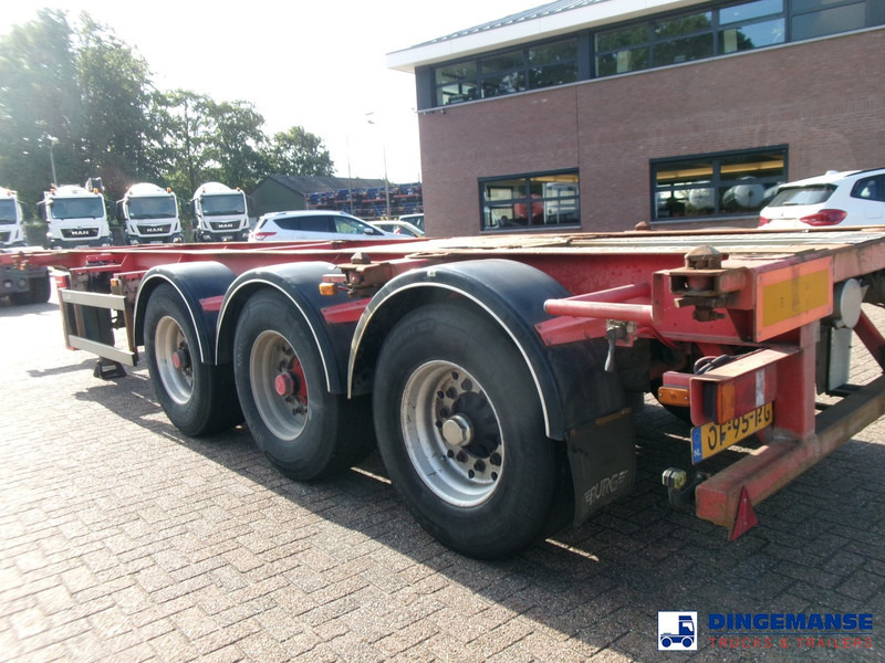 Burg 3-axle container chassis 20,30 ft + ADR - 컨테이너 운반 장치/ 스와프 보디 세미 트레일러 : 사진 3 Burg 3-axle container chassis 20,30 ft + ADR - 컨테이너 운반 장치/ 스와프 보디 세미 트레일러 : 사진 3