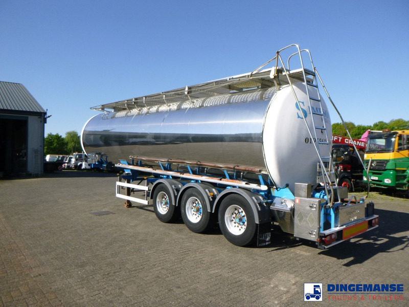Clayton Chemical tank inox L4BN 37.5 m3 / 1 comp - 유조 세미 트레일러 : 사진 3 Clayton Chemical tank inox L4BN 37.5 m3 / 1 comp - 유조 세미 트레일러 : 사진 3