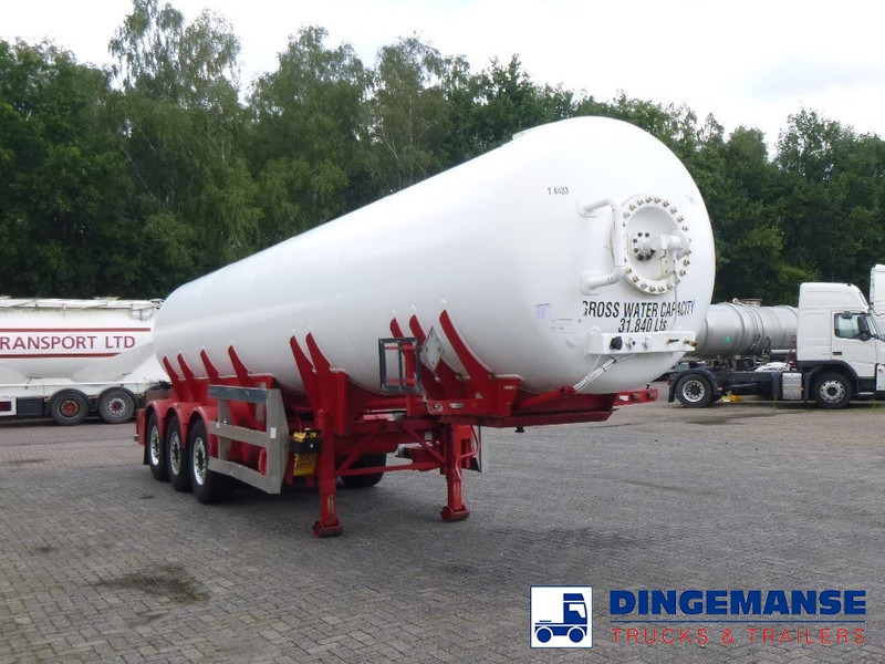 Clayton Gas tank steel 31.8 m3 (low pressure 10 bar) - 유조 세미 트레일러 : 사진 2 Clayton Gas tank steel 31.8 m3 (low pressure 10 bar) - 유조 세미 트레일러 : 사진 2