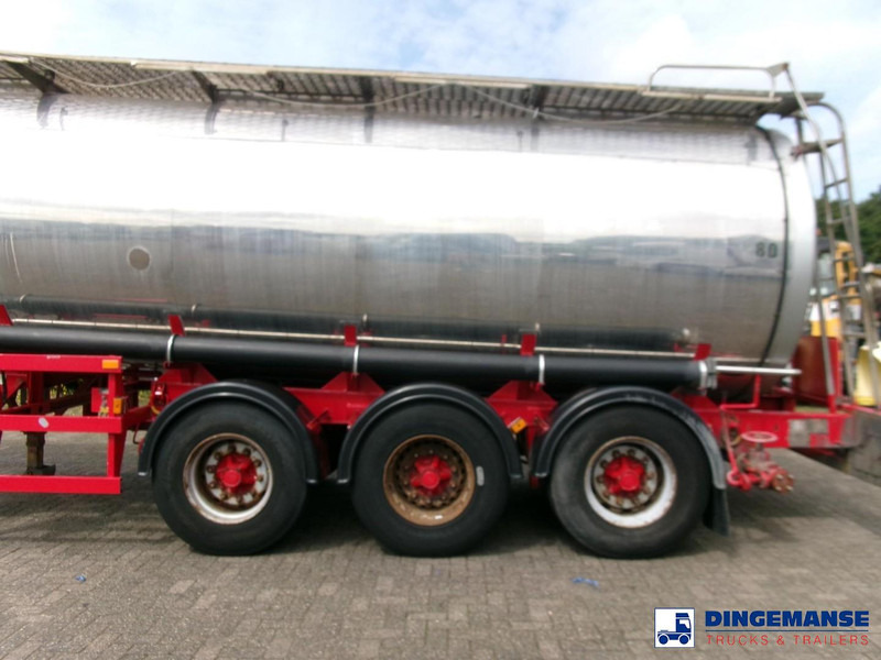 Crane Fruehauf Chemical ACID tank inox 30 m3 / 1 comp - 유조 세미 트레일러 : 사진 5 Crane Fruehauf Chemical ACID tank inox 30 m3 / 1 comp - 유조 세미 트레일러 : 사진 5