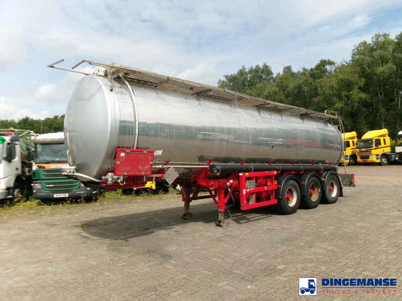 Crane Fruehauf Chemical ACID tank inox 30 m3 / 1 comp - 유조 세미 트레일러 : 사진 1 Crane Fruehauf Chemical ACID tank inox 30 m3 / 1 comp - 유조 세미 트레일러 : 사진 1