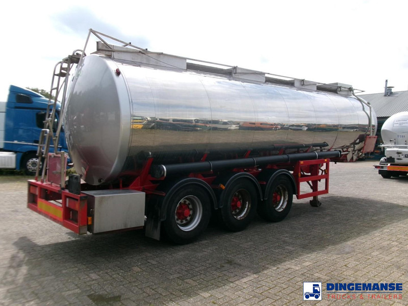 Crane Fruehauf Chemical ACID tank inox 30 m3 / 1 comp - 유조 세미 트레일러 : 사진 3 Crane Fruehauf Chemical ACID tank inox 30 m3 / 1 comp - 유조 세미 트레일러 : 사진 3