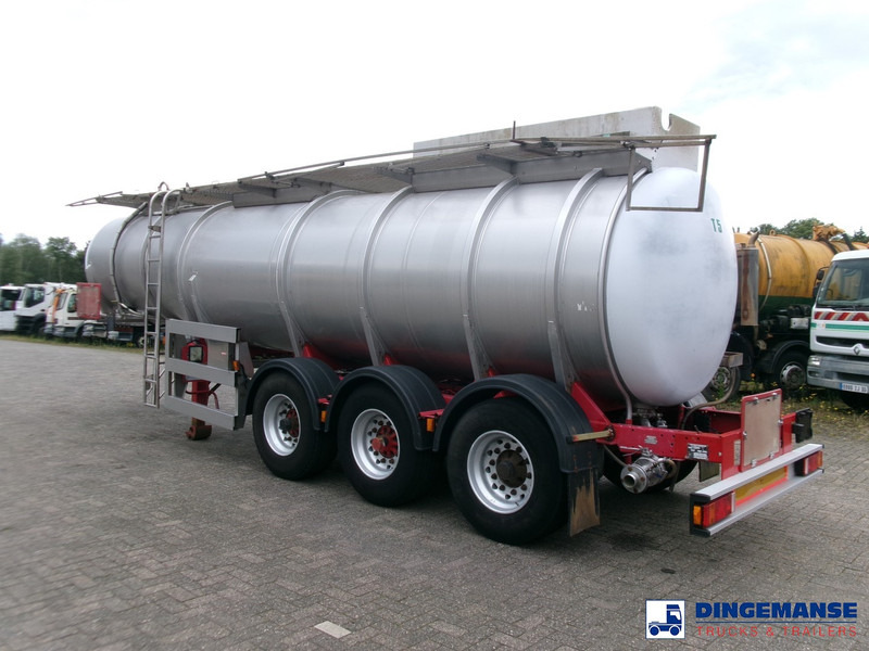 Crane Fruehauf Chemical tank inox 22.5 m3 / 1 comp - 유조 세미 트레일러 : 사진 3 Crane Fruehauf Chemical tank inox 22.5 m3 / 1 comp - 유조 세미 트레일러 : 사진 3