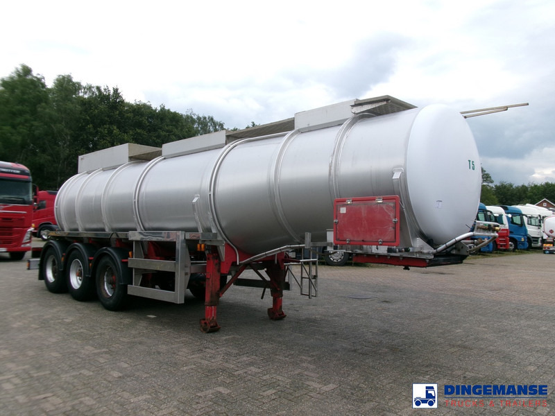 Crane Fruehauf Chemical tank inox 22.5 m3 / 1 comp - 유조 세미 트레일러 : 사진 2 Crane Fruehauf Chemical tank inox 22.5 m3 / 1 comp - 유조 세미 트레일러 : 사진 2
