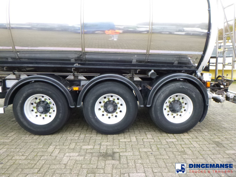 Crane Fruehauf Chemical tank inox 32.8 m3 / 1 comp - 유조 세미 트레일러 : 사진 5 Crane Fruehauf Chemical tank inox 32.8 m3 / 1 comp - 유조 세미 트레일러 : 사진 5