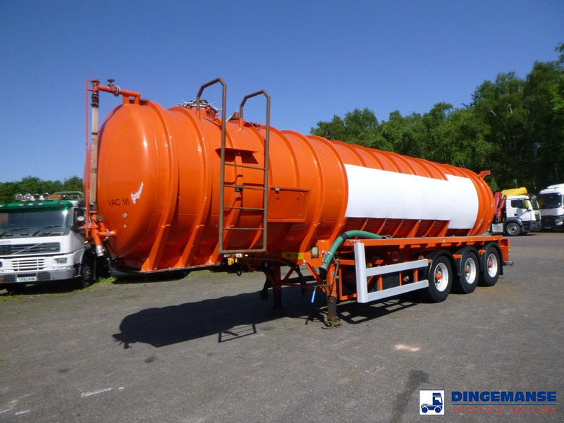 Crossland Vacuum tank alu 33 m3 / 1 comp - 유조 세미 트레일러 : 사진 1 Crossland Vacuum tank alu 33 m3 / 1 comp - 유조 세미 트레일러 : 사진 1