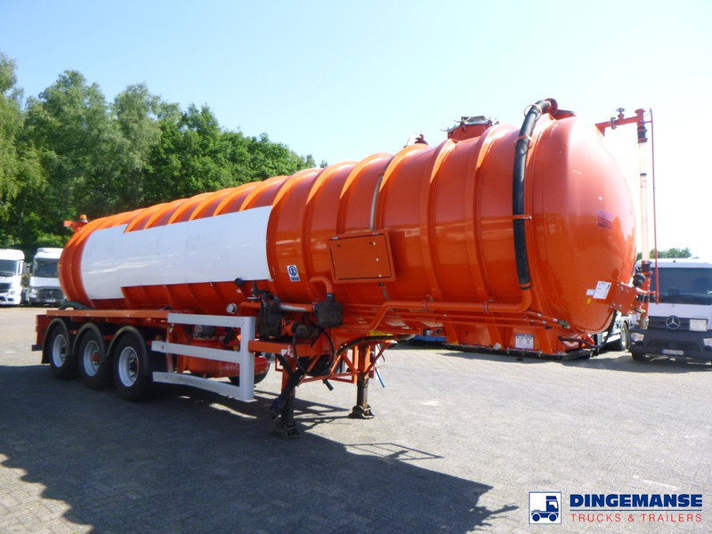 Crossland Vacuum tank alu 33 m3 / 1 comp - 유조 세미 트레일러 : 사진 2 Crossland Vacuum tank alu 33 m3 / 1 comp - 유조 세미 트레일러 : 사진 2