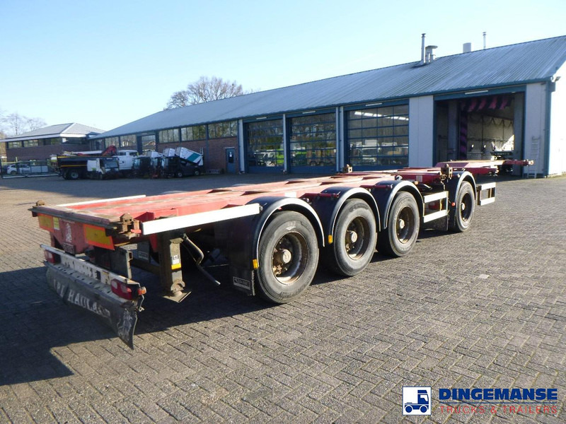 D-Tec 4-axle container combi trailer (3 + 1 axles) 20-30-40-45 ft - 컨테이너 운반 장치/ 스와프 보디 세미 트레일러 : 사진 4 D-Tec 4-axle container combi trailer (3 + 1 axles) 20-30-40-45 ft - 컨테이너 운반 장치/ 스와프 보디 세미 트레일러 : 사진 4