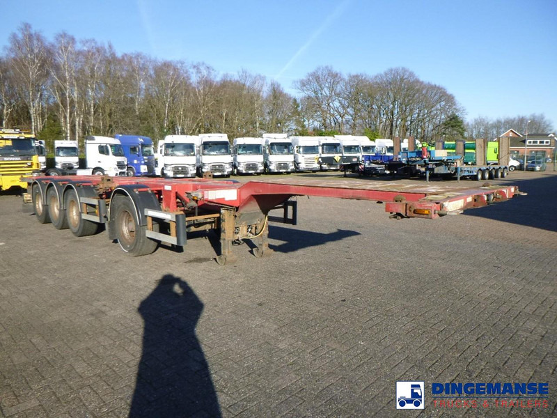 D-Tec 4-axle container combi trailer (3 + 1 axles) 20-30-40-45 ft - 컨테이너 운반 장치/ 스와프 보디 세미 트레일러 : 사진 2 D-Tec 4-axle container combi trailer (3 + 1 axles) 20-30-40-45 ft - 컨테이너 운반 장치/ 스와프 보디 세미 트레일러 : 사진 2