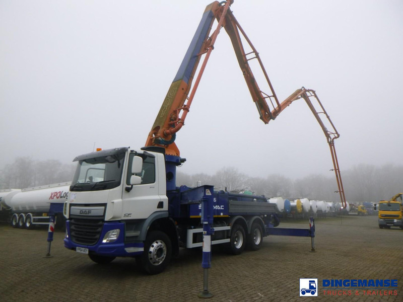 DAF CF 370 6X4 RHD Sermac 5Z36 concrete pump 36 m - 콘크리트 펌프 트럭 : 사진 1 DAF CF 370 6X4 RHD Sermac 5Z36 concrete pump 36 m - 콘크리트 펌프 트럭 : 사진 1