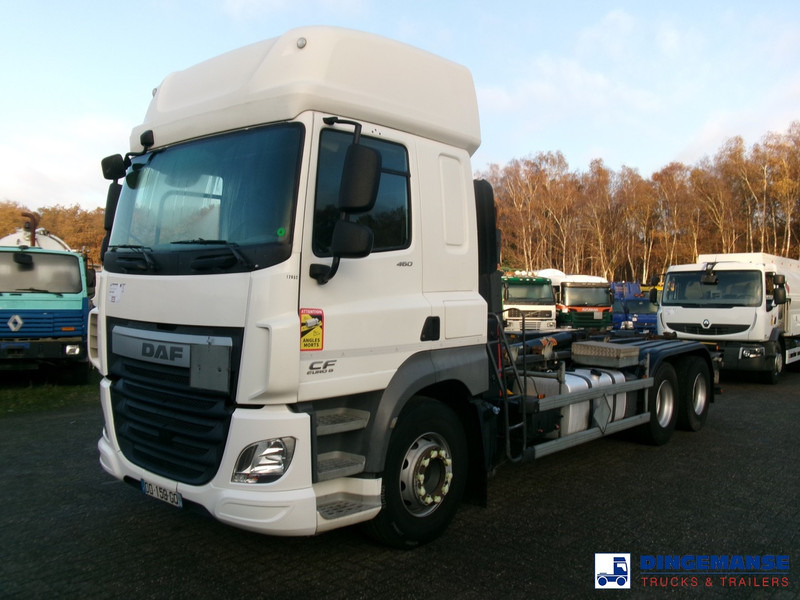DAF CF 460 6x2 Euro 6 Hyva container hook 20 t - 후크 리프트 트럭 : 사진 5 DAF CF 460 6x2 Euro 6 Hyva container hook 20 t - 후크 리프트 트럭 : 사진 5
