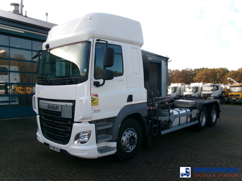 DAF CF 460 6x2 Euro 6 Hyva container hook 20 t - 후크 리프트 트럭 : 사진 5 DAF CF 460 6x2 Euro 6 Hyva container hook 20 t - 후크 리프트 트럭 : 사진 5