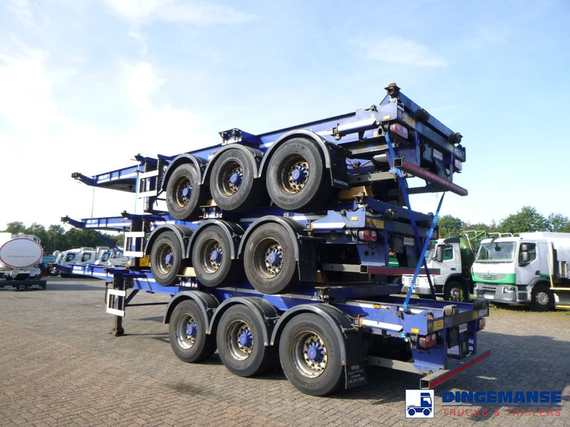 Dennison Stack - 3 x container trailer 20-30-40-45 ft - 컨테이너 운반 장치/ 스와프 보디 트럭 : 사진 3 Dennison Stack - 3 x container trailer 20-30-40-45 ft - 컨테이너 운반 장치/ 스와프 보디 트럭 : 사진 3