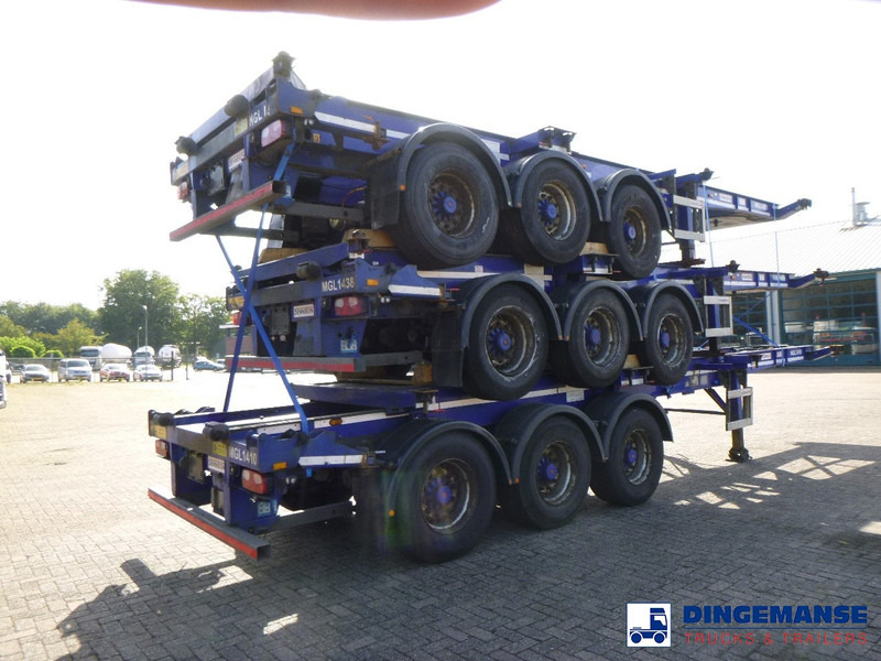 Dennison Stack - 3 x container trailer 20-30-40-45 ft - 컨테이너 운반 장치/ 스와프 보디 트럭 : 사진 4 Dennison Stack - 3 x container trailer 20-30-40-45 ft - 컨테이너 운반 장치/ 스와프 보디 트럭 : 사진 4
