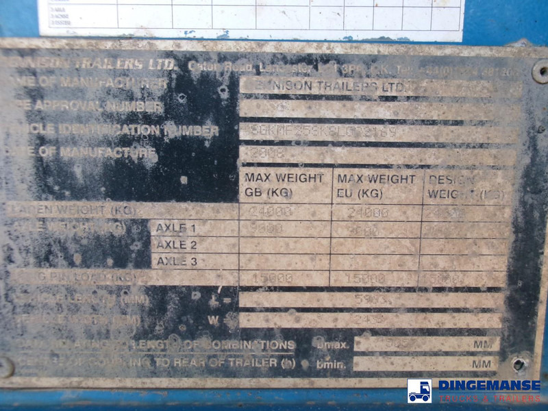 컨테이너 운반 장치/ 스와프 보디 세미 트레일러 Dennison Stack - 3 x splitter container chassis 20-30-40-45 ft : 사진 20 컨테이너 운반 장치/ 스와프 보디 세미 트레일러 Dennison Stack - 3 x splitter container chassis 20-30-40-45 ft : 사진 20