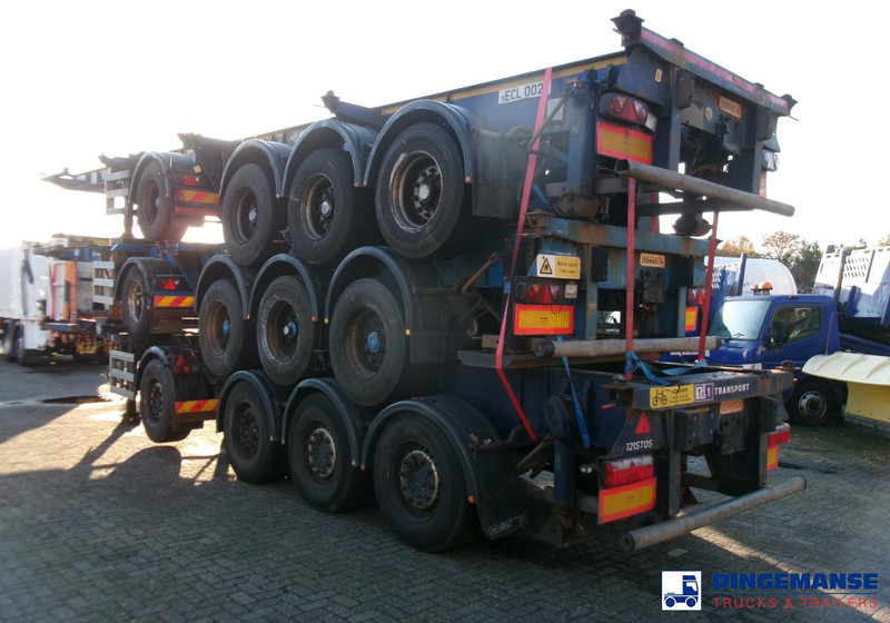 Dennison Stack - 3 x splitter container chassis 20-30-40-45 ft - 컨테이너 운반 장치/ 스와프 보디 세미 트레일러 : 사진 3 Dennison Stack - 3 x splitter container chassis 20-30-40-45 ft - 컨테이너 운반 장치/ 스와프 보디 세미 트레일러 : 사진 3