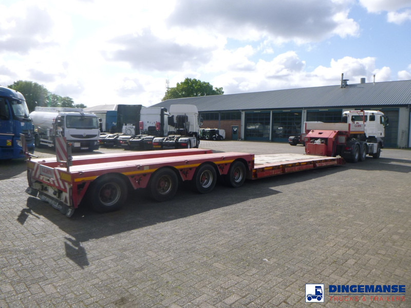 Faymonville 4-axle lowbed trailer 72t STBZ-4VA - 저하대 세미 트레일러 : 사진 4 Faymonville 4-axle lowbed trailer 72t STBZ-4VA - 저하대 세미 트레일러 : 사진 4