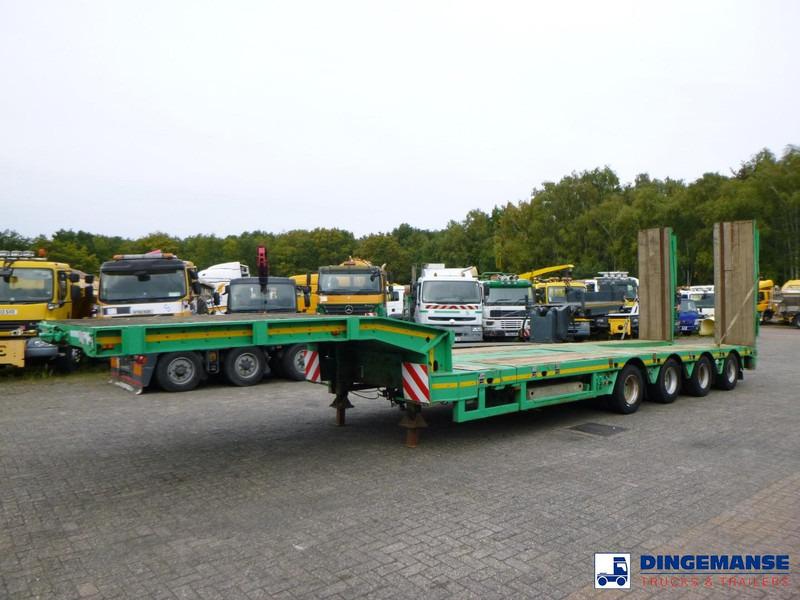 Faymonville 4-axle semi-lowbed trailer 65 t + ramps ext. - 저하대 세미 트레일러 : 사진 1 Faymonville 4-axle semi-lowbed trailer 65 t + ramps ext. - 저하대 세미 트레일러 : 사진 1