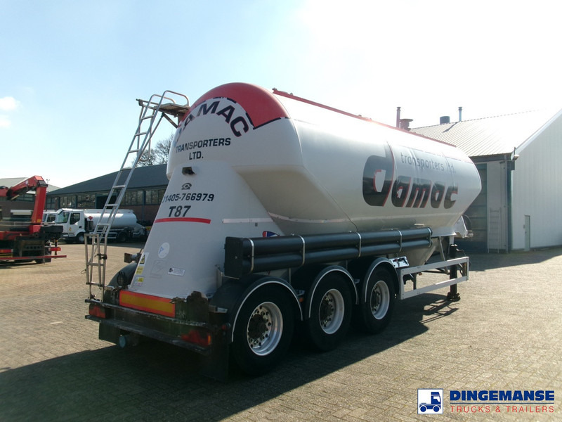 Feldbinder Powder tank alu 36 m3 / 1 comp - 유조 세미 트레일러 : 사진 4 Feldbinder Powder tank alu 36 m3 / 1 comp - 유조 세미 트레일러 : 사진 4