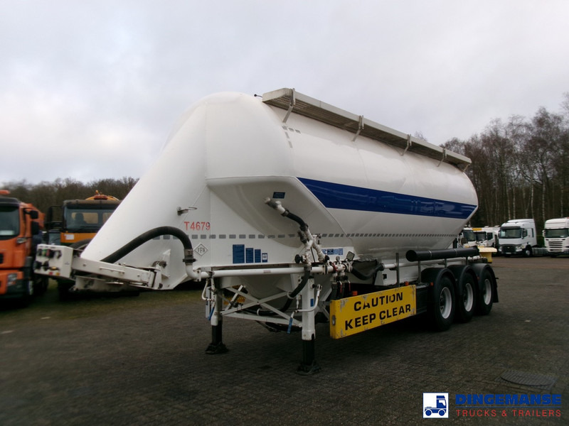 Feldbinder Powder tank alu 36 m3 / 1 comp - 유조 세미 트레일러 : 사진 1 Feldbinder Powder tank alu 36 m3 / 1 comp - 유조 세미 트레일러 : 사진 1
