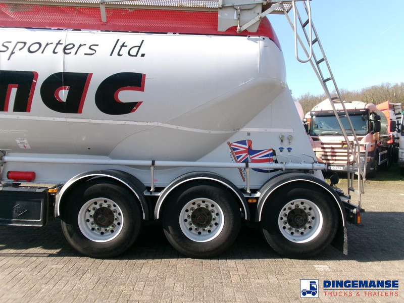Feldbinder Powder tank alu 36 m3 / 1 comp - 유조 세미 트레일러 : 사진 5 Feldbinder Powder tank alu 36 m3 / 1 comp - 유조 세미 트레일러 : 사진 5