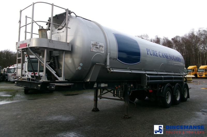 Feldbinder Powder tank alu 38 m3 (tipping) - 유조 세미 트레일러 : 사진 1 Feldbinder Powder tank alu 38 m3 (tipping) - 유조 세미 트레일러 : 사진 1