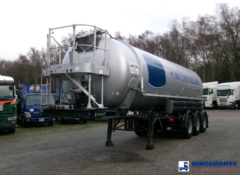 Feldbinder Powder tank alu 38 m3 (tipping) - 유조 세미 트레일러 : 사진 1 Feldbinder Powder tank alu 38 m3 (tipping) - 유조 세미 트레일러 : 사진 1