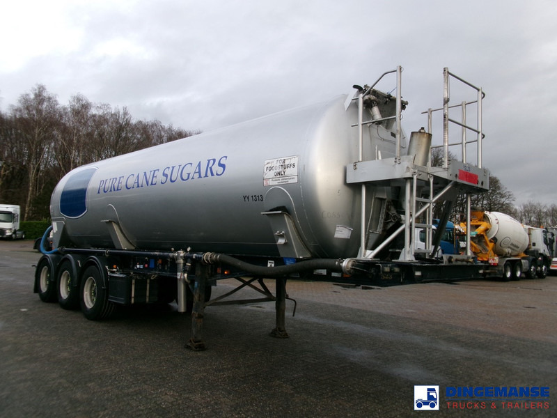Feldbinder Powder tank alu 38 m3 (tipping) - 유조 세미 트레일러 : 사진 2 Feldbinder Powder tank alu 38 m3 (tipping) - 유조 세미 트레일러 : 사진 2