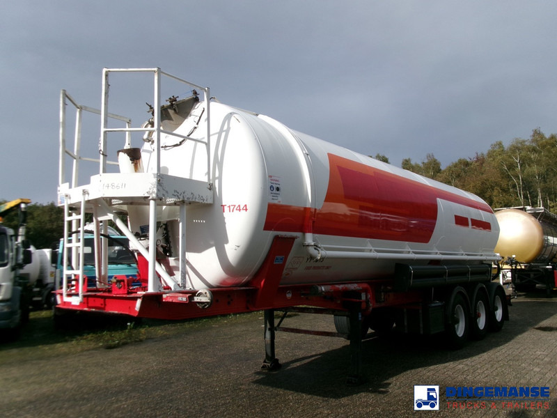 Feldbinder Powder tank alu 41 m3 (tipping) - 유조 세미 트레일러 : 사진 1 Feldbinder Powder tank alu 41 m3 (tipping) - 유조 세미 트레일러 : 사진 1