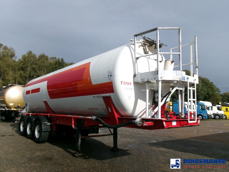 Feldbinder Powder tank alu 41 m3 (tipping) - 유조 세미 트레일러 : 사진 2 Feldbinder Powder tank alu 41 m3 (tipping) - 유조 세미 트레일러 : 사진 2