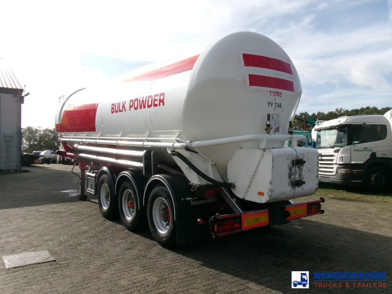 Feldbinder Powder tank alu 41 m3 (tipping) - 유조 세미 트레일러 : 사진 3 Feldbinder Powder tank alu 41 m3 (tipping) - 유조 세미 트레일러 : 사진 3