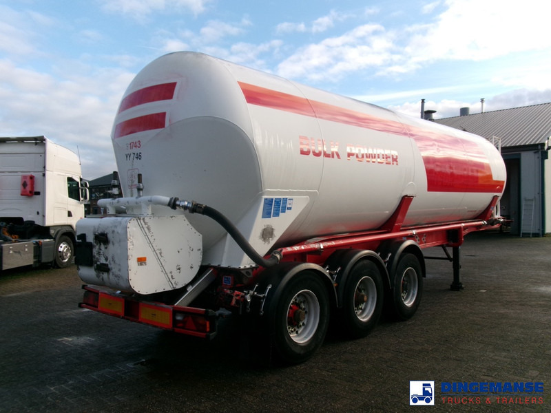 Feldbinder Powder tank alu 41 m3 (tipping) - 유조 세미 트레일러 : 사진 4 Feldbinder Powder tank alu 41 m3 (tipping) - 유조 세미 트레일러 : 사진 4