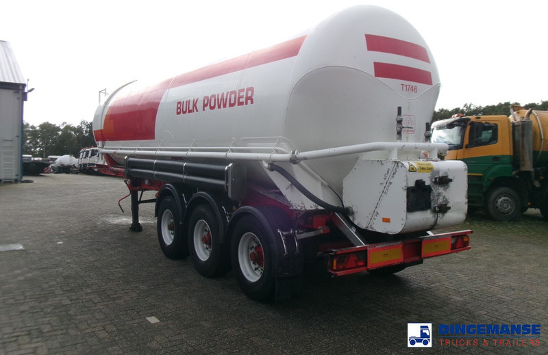 Feldbinder Powder tank alu 41 m3 (tipping) - 유조 세미 트레일러 : 사진 3 Feldbinder Powder tank alu 41 m3 (tipping) - 유조 세미 트레일러 : 사진 3