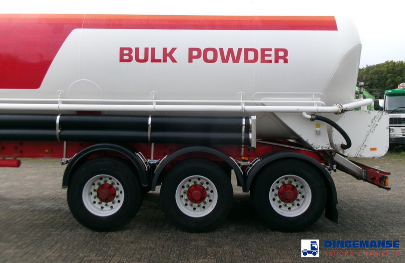 Feldbinder Powder tank alu 41 m3 (tipping) - 유조 세미 트레일러 : 사진 5 Feldbinder Powder tank alu 41 m3 (tipping) - 유조 세미 트레일러 : 사진 5