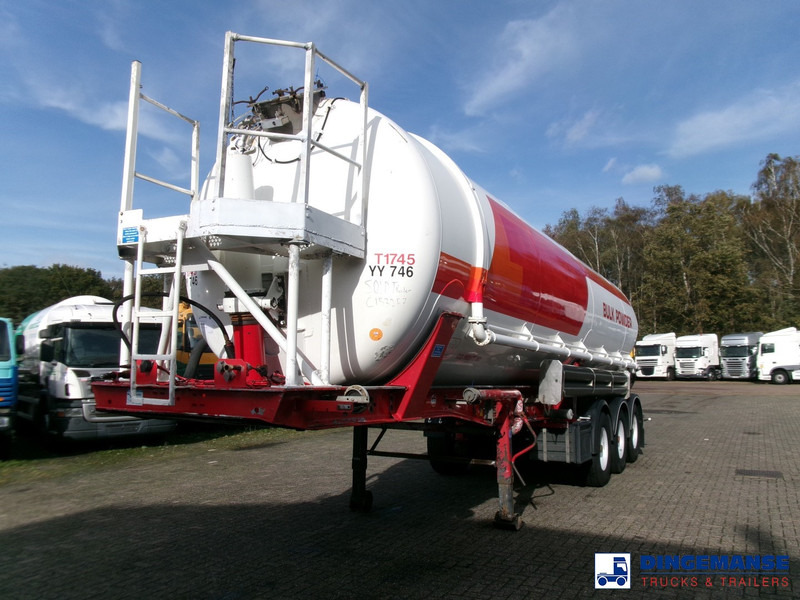 Feldbinder Powder tank alu 41 m3 (tipping) - 유조 세미 트레일러 : 사진 1 Feldbinder Powder tank alu 41 m3 (tipping) - 유조 세미 트레일러 : 사진 1