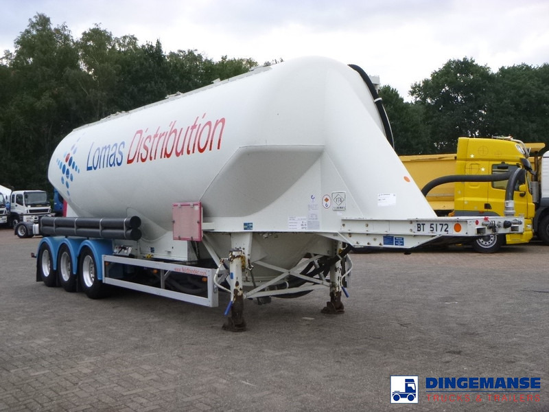 Feldbinder Powder tank alu 43 m3 / 1 comp - 유조 세미 트레일러 : 사진 2 Feldbinder Powder tank alu 43 m3 / 1 comp - 유조 세미 트레일러 : 사진 2
