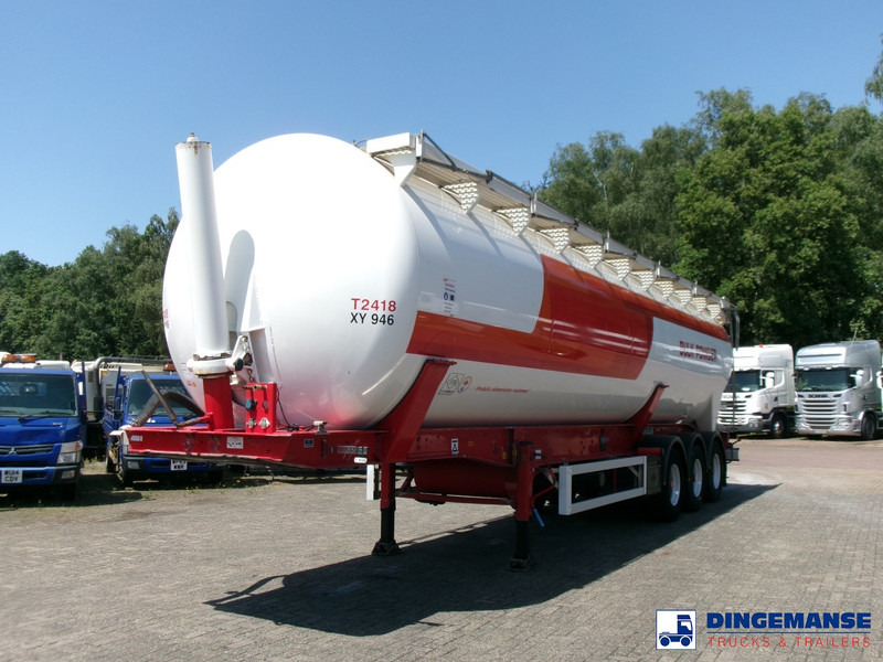 Feldbinder Powder tank alu 60 m3 (tipping) - 유조 세미 트레일러 : 사진 1 Feldbinder Powder tank alu 60 m3 (tipping) - 유조 세미 트레일러 : 사진 1
