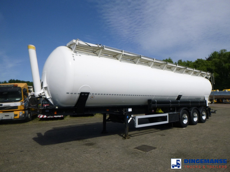 Feldbinder Powder tank alu 63 m3 (tipping) - 유조 세미 트레일러 : 사진 1 Feldbinder Powder tank alu 63 m3 (tipping) - 유조 세미 트레일러 : 사진 1