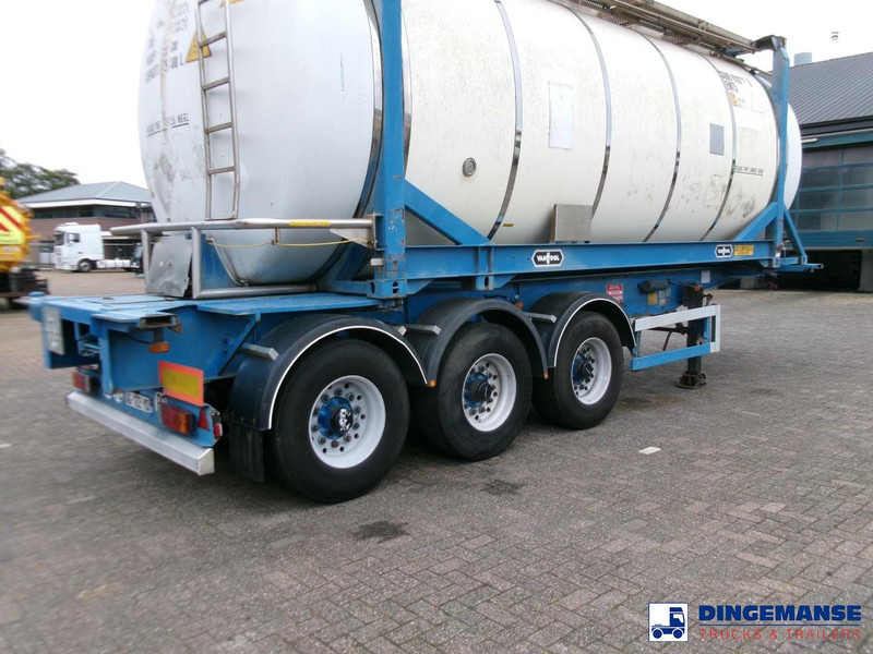 Fruehauf Container trailer 20-30 ft + ADR - 컨테이너 운반 장치/ 스와프 보디 세미 트레일러 : 사진 4 Fruehauf Container trailer 20-30 ft + ADR - 컨테이너 운반 장치/ 스와프 보디 세미 트레일러 : 사진 4