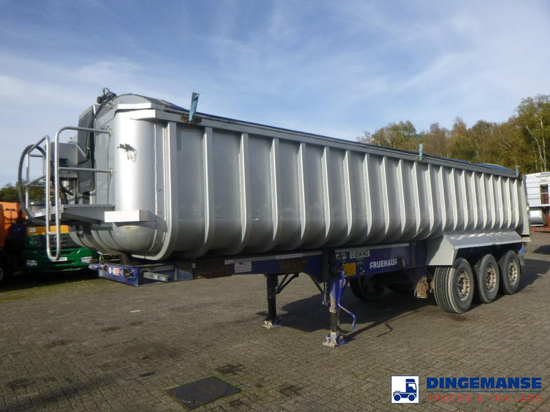 Fruehauf Tipper trailer alu 35 m3 + tarpaulin - 덤프 세미 트레일러 : 사진 1 Fruehauf Tipper trailer alu 35 m3 + tarpaulin - 덤프 세미 트레일러 : 사진 1